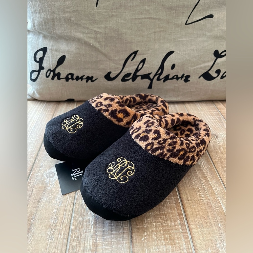 Brand New Lauren Ralph Lauren Slippers.